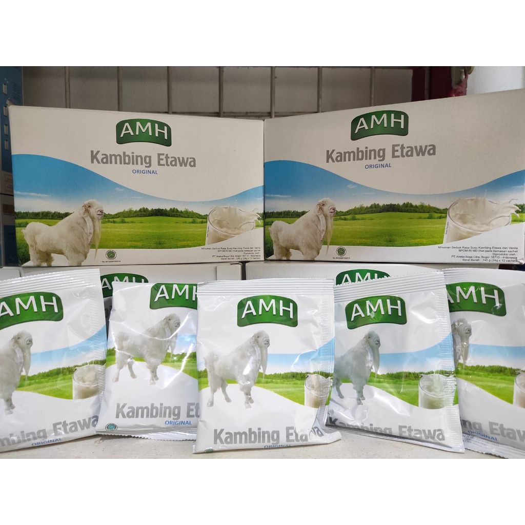 Susu Kambing Etawa AMH Original Isi 10 Sachet