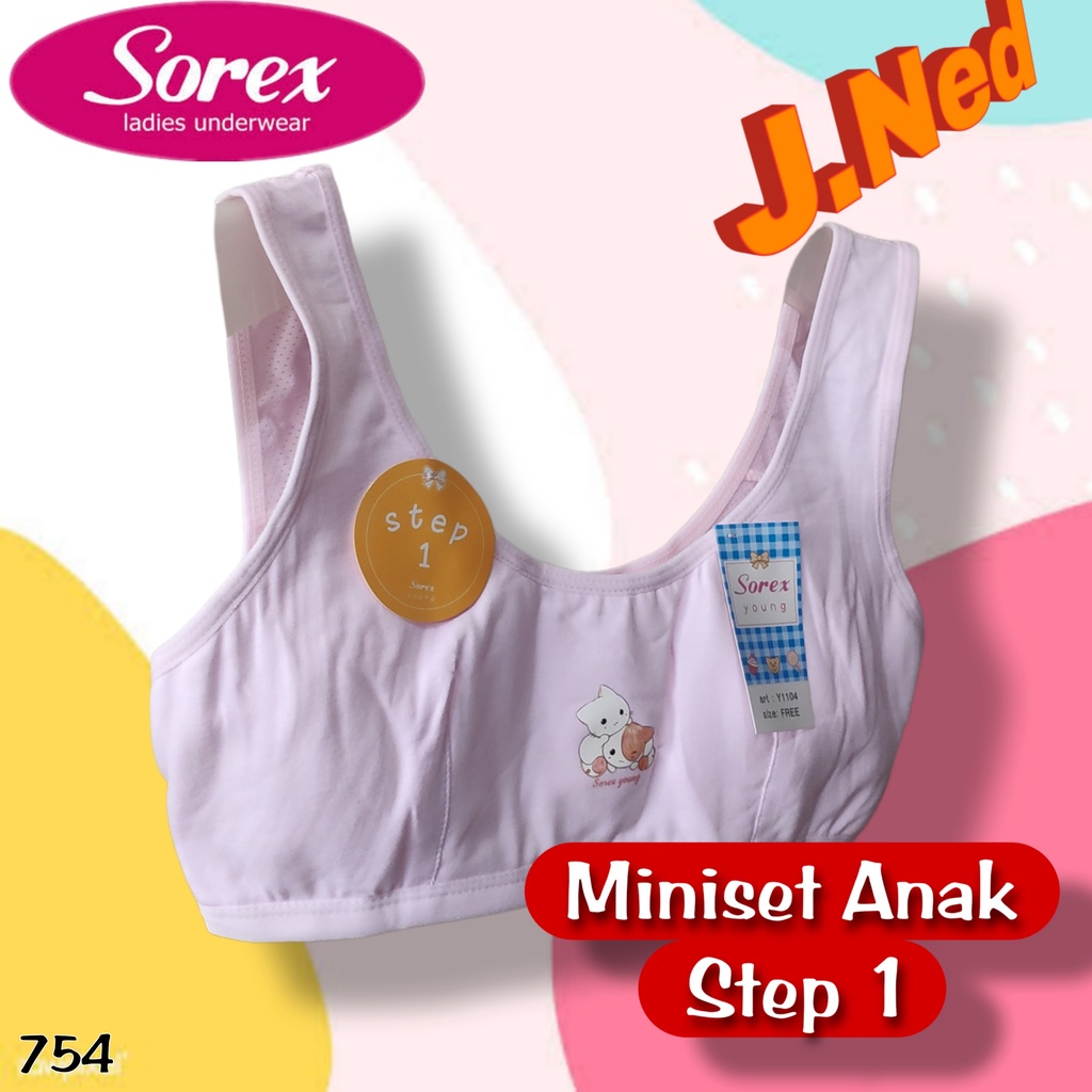 J754 - MINISET ANAK REMAJA STEP 1 TANPA BUSA TANPA KAWAT SOREX