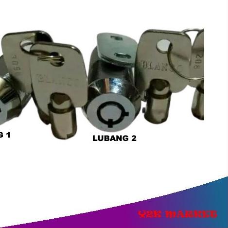 ✭ Kunci Dingdong Dindong BLANCO Camlok Bulat Tralis Kabinet ATM Brankas Etalase ✴