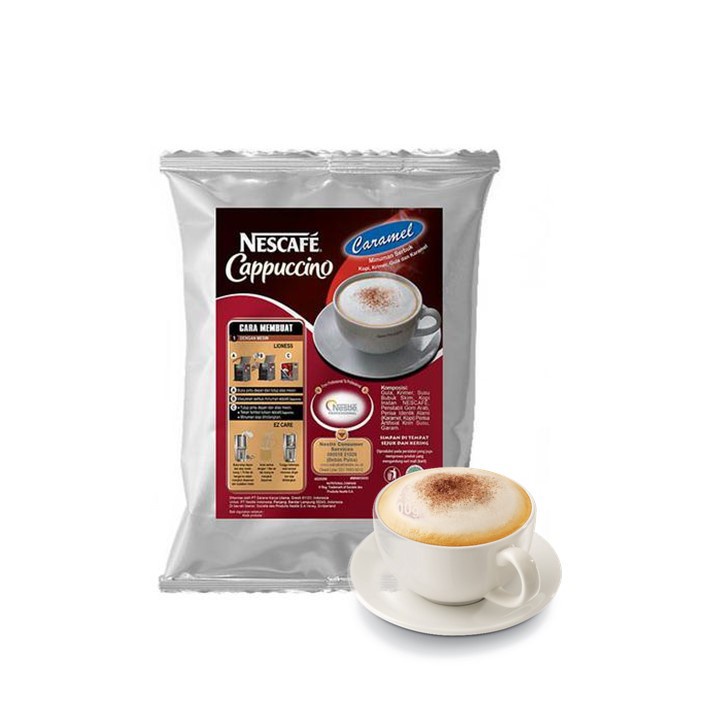 

NESTLE Nescafe CAPPUCINO CARAMEL 500gr kopi capucino Nestle Professional