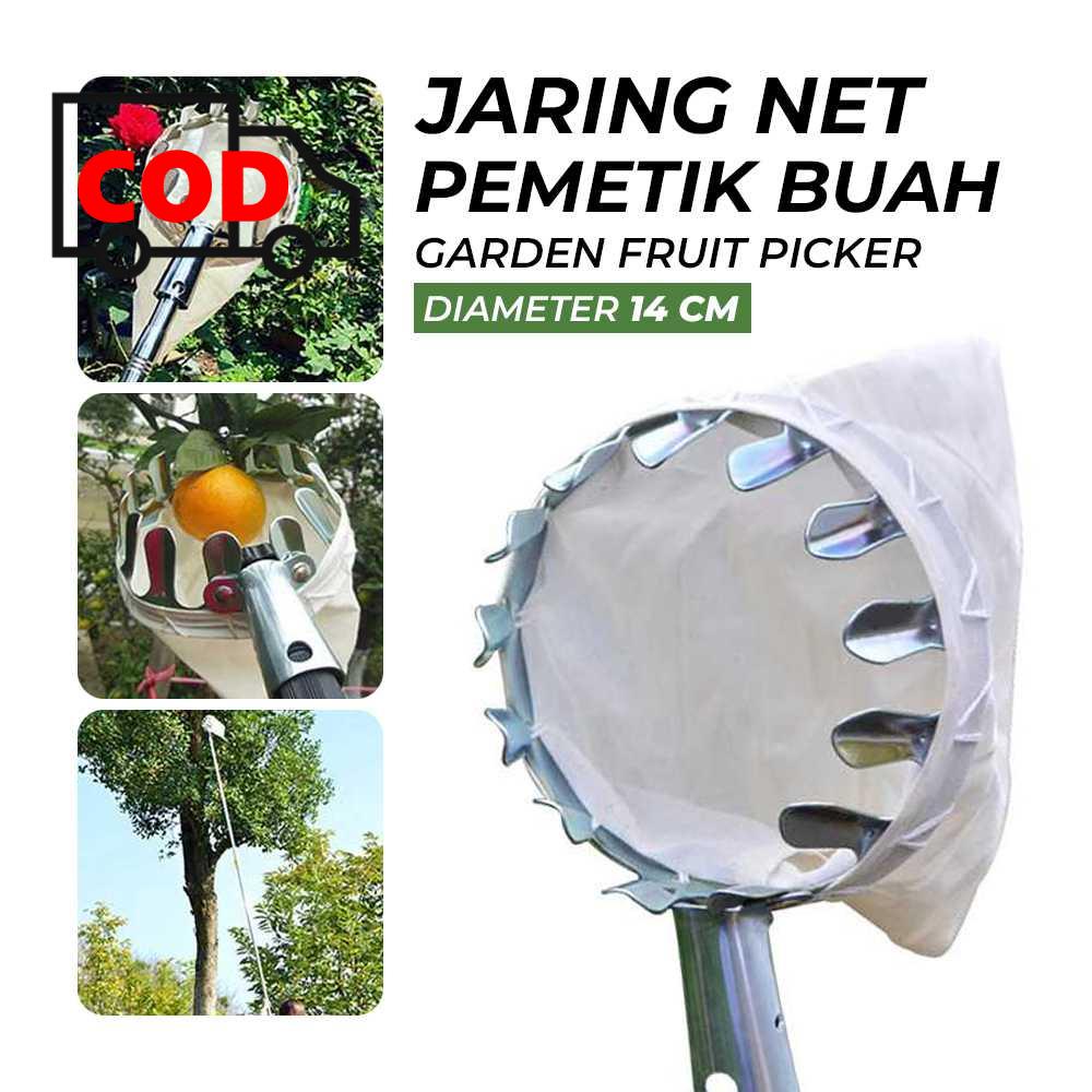 Jaring Net Alat Pemetik Pengambil Buah Mangga Belimbing Jambu