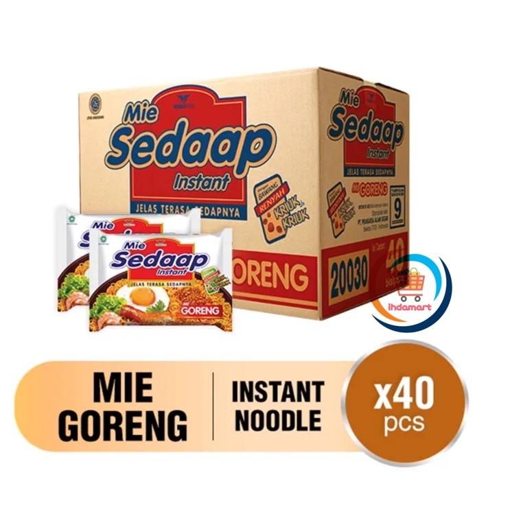 

❄ Mie Sedaap Goreng 90 gr 1 Dus Isi 40 pcs ☼