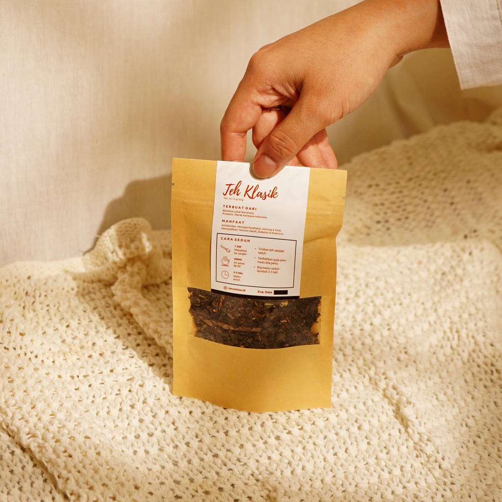 

Teh Klasik Lokal Khas Semarang / Teh Tubruk / Ranum Tea / 15gr
