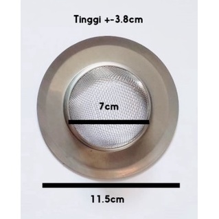 Saringan Wastafel Cuci Piring Sink Lubang Air Penyaring Makanan