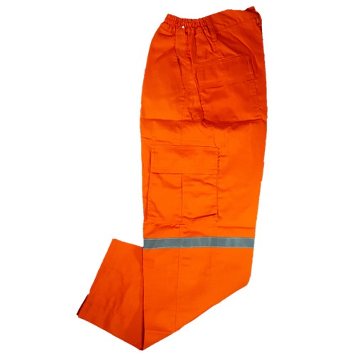 Celana Safety Wearpack Celana Kerja Lapangan Proyek Bengkel - Orange