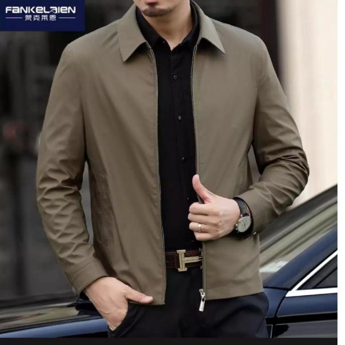 REKOMENDASI JAKET KATUN PRIA FORMAL SEMI JAS KANTORAN BAHAN KATUN DRILL KANVAS ORIGINAL