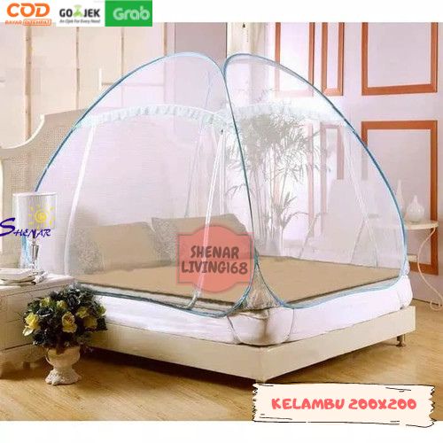 KELAMBU BULAT 200x200 / KELAMBU BUTTERFLY / KELAMBU SHENAR / KELAMBU LIPAT