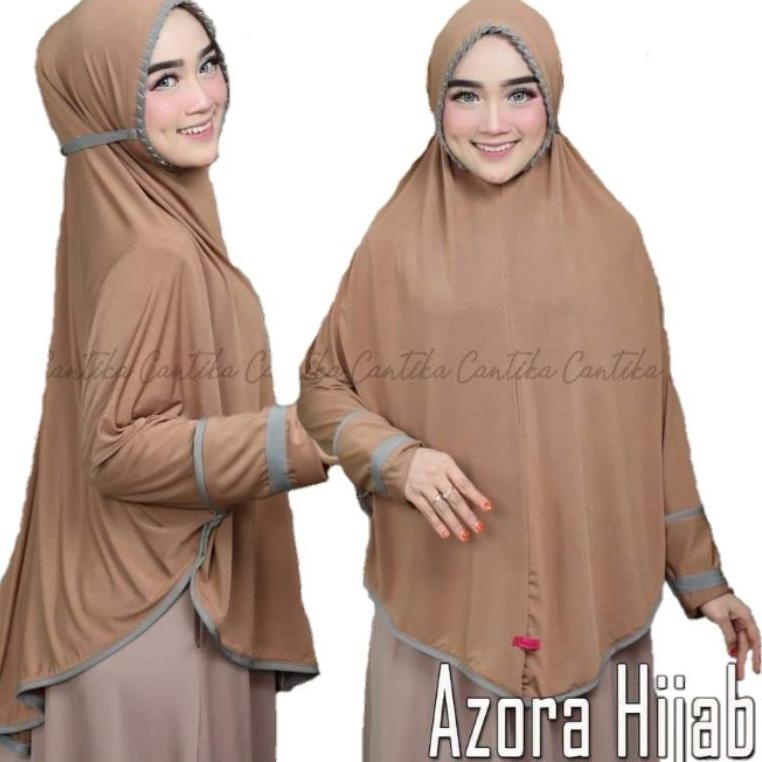 HARGA SPESIAL Hijab lengan AZORA rempel Syria KCB Jilbab tangan non ped
