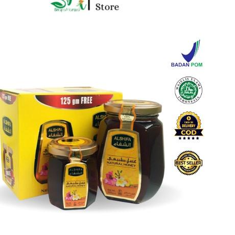 

۩ Arab Al Shifa 500gr Free 125gr / Alshifa 500 gr Free 125 gr Natural Honey ➹