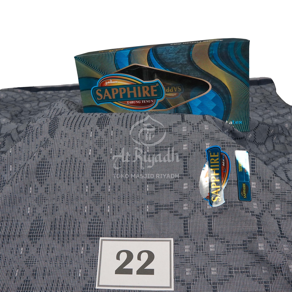 Sarung Sapphire Motif Tetris