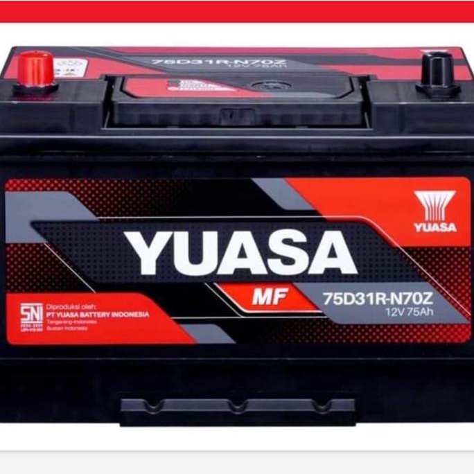 Aki / Accu Kering Yuasa Mf N70Z / 75D31R Pajero Sport , Captiva Debezzz