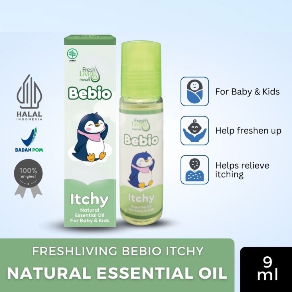 (RM) Freshliving BEBIO Essential Oil 9ml For Baby &amp; Kids - Minyak Aromatherapy Untuk Bayi (BPOM)