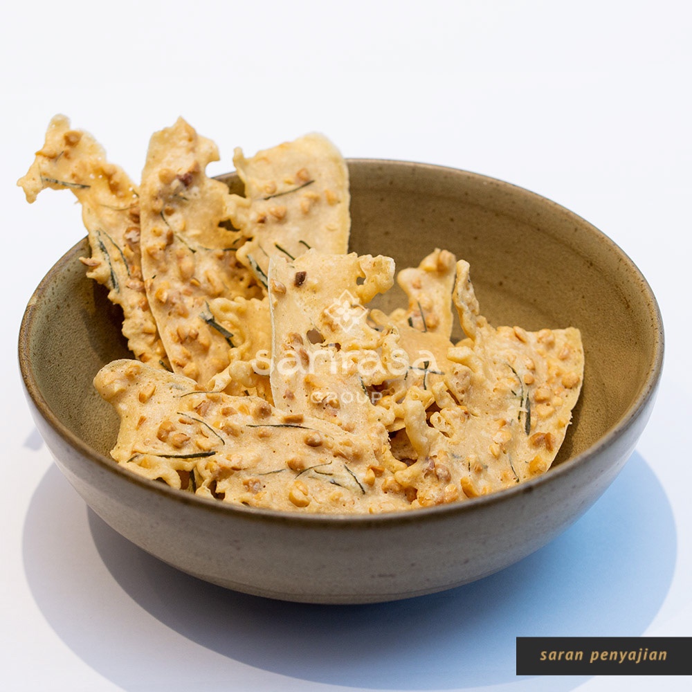 

Sarirasa - Foodiesia Rempeyek Pedas 80 gram