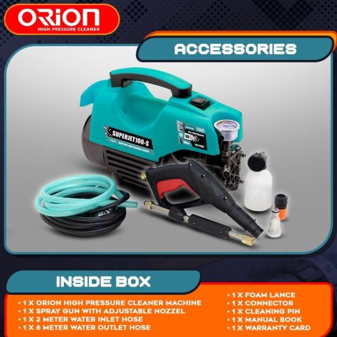 Alat Mesin Steam Cuci Motor Mobil Jet Cleaner - Orion Superjet 100S