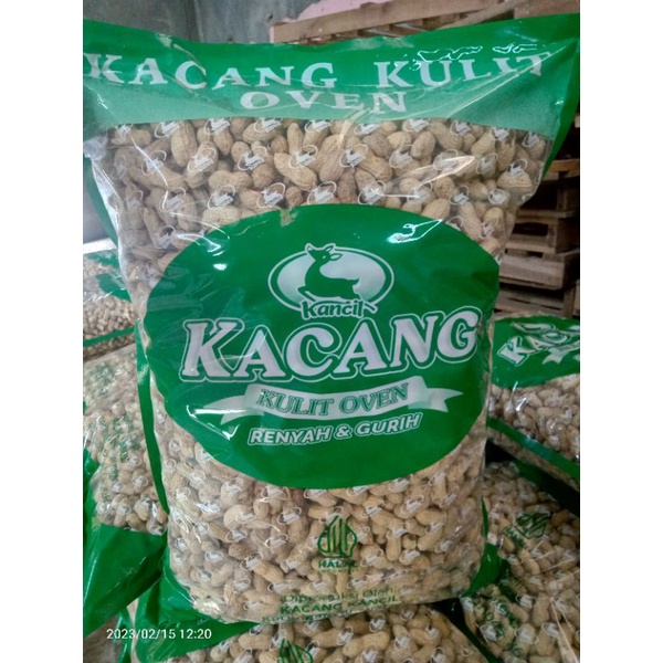 Kacang kulit oven kacang kancil kemasan 3kg