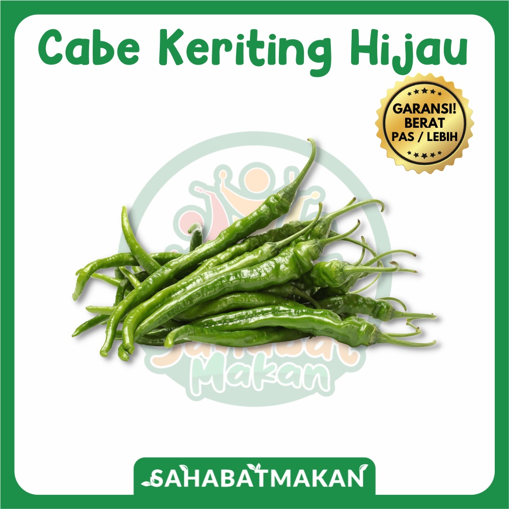 Cabai / Cabe Keriting Hijau — SahabatMakan