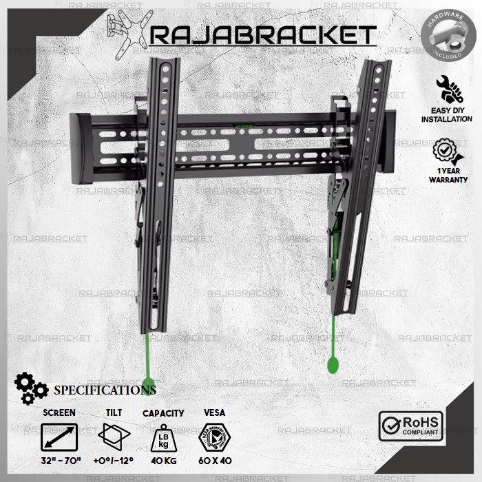 Braket Breket Briket Bracket TV 32 40 42 43 49 50 55 60 65 67 70 inch Waterpass, Pasti COCOK dan PAS Breket TV LCD LED Semua merk tv