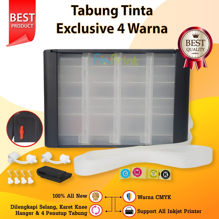 [Jet] Tabung Infus 100Ml Printer Canon Ip2770 Mp237 Mp287 Mp258 [Ink]