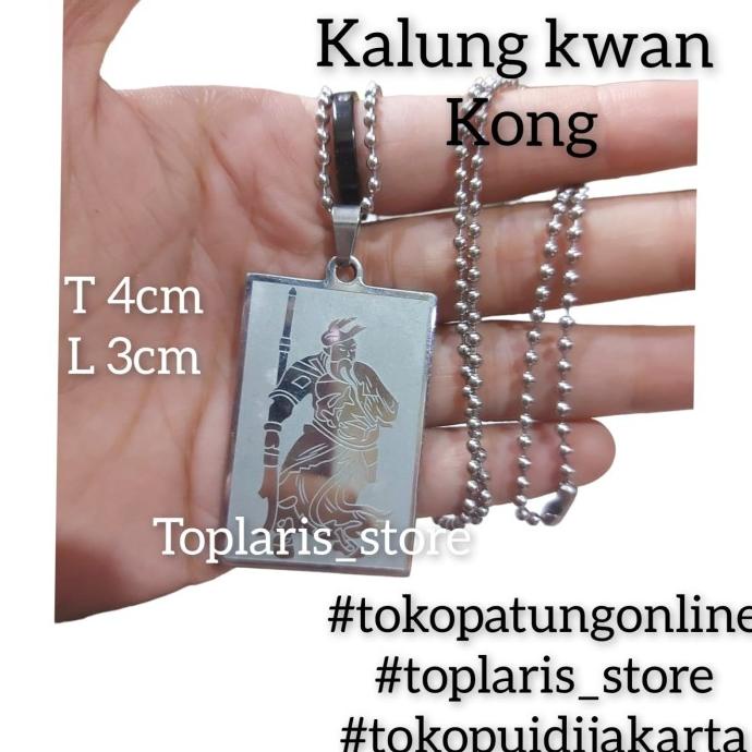 Kalung Liontin Bandul Kalung Kwan Kong 022