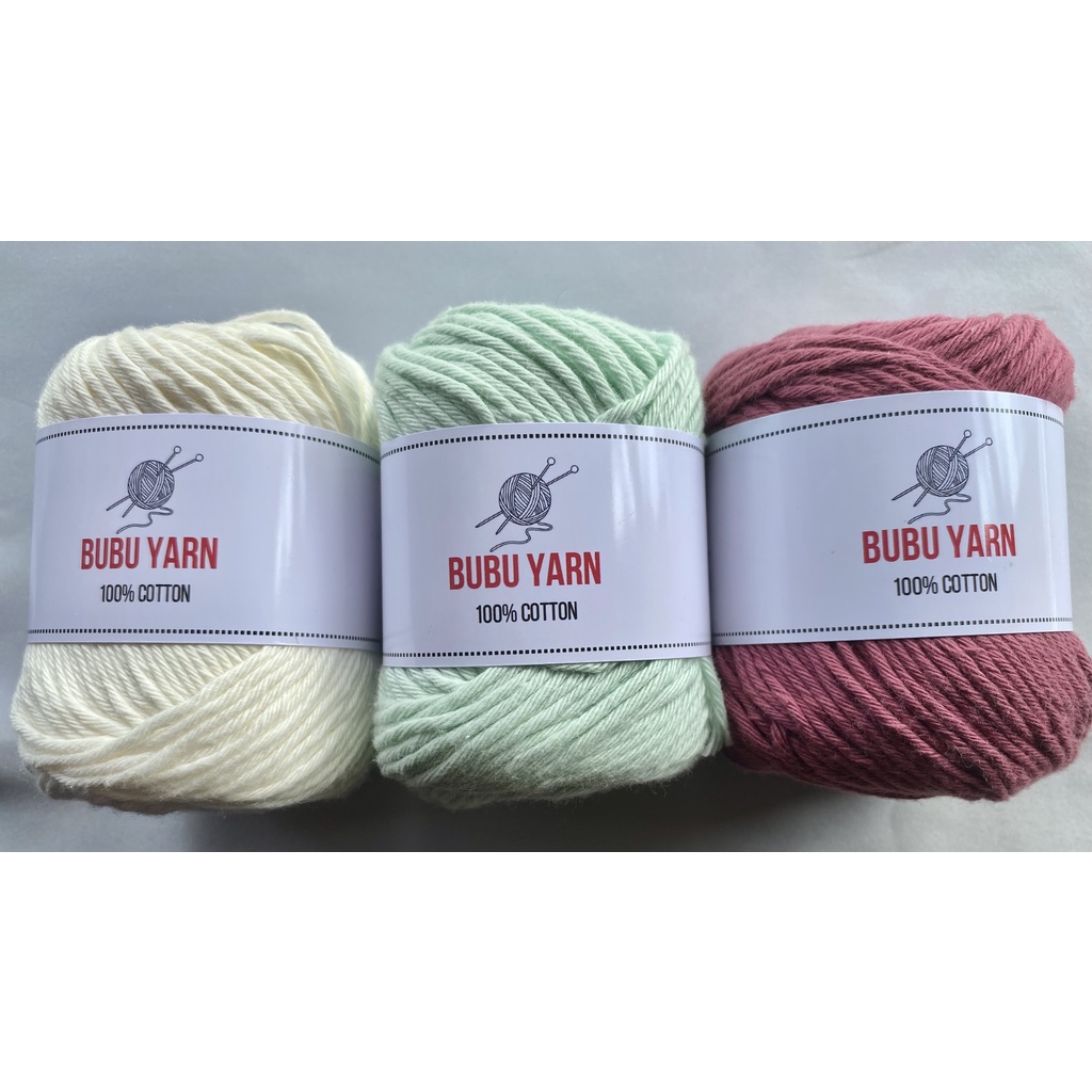 Benang Rajut Katun DK (DK Knitting Cotton Yarn)