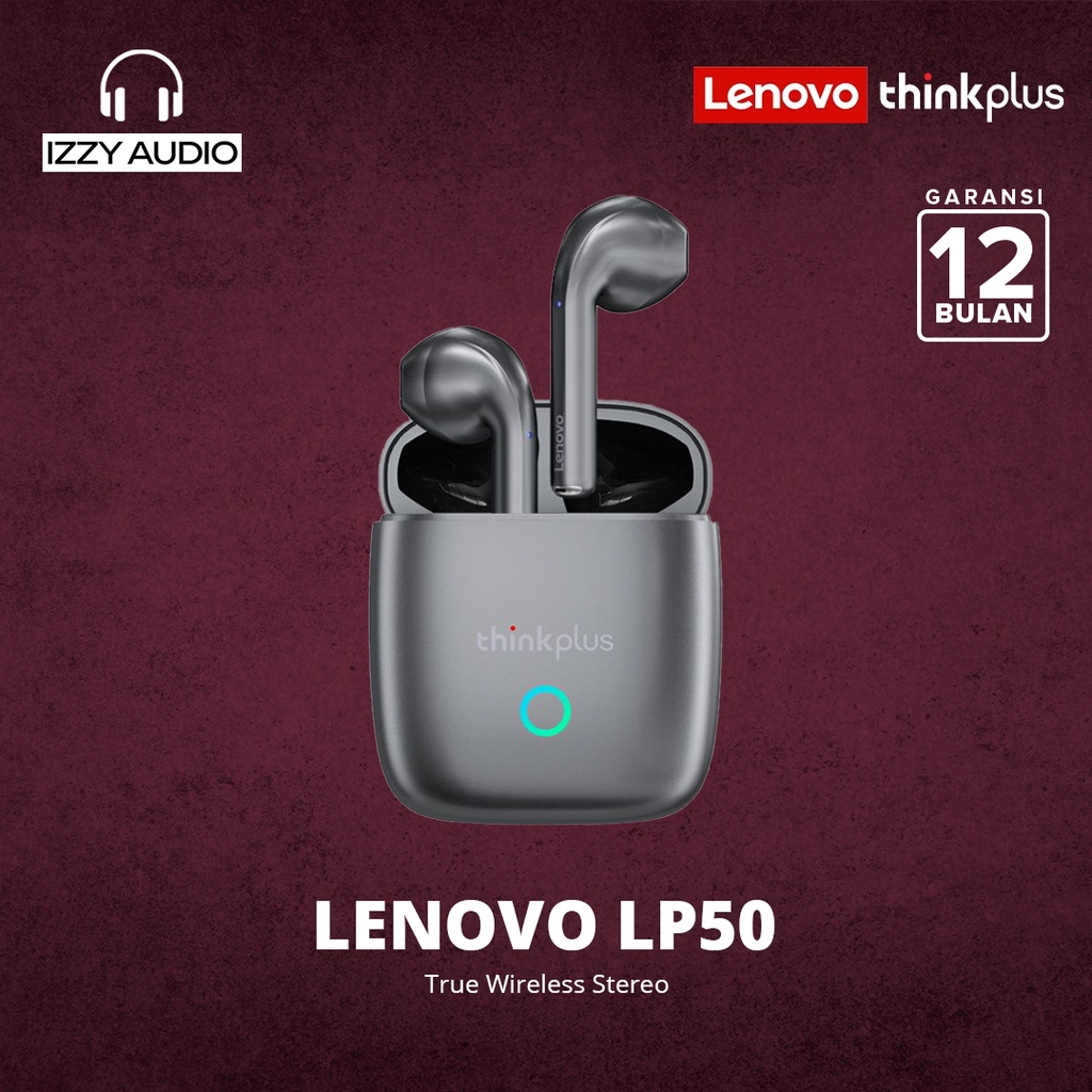 Thinkplus Lenovo LP50 True Wireless Bluetooth Earphone Mini Earbuds Tws