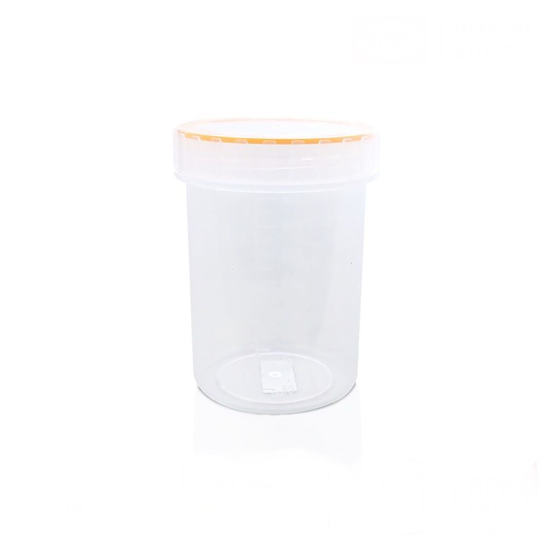 Toples Plastik BIGGY Ukuran 950ml/Tempat Cemilan Food Storage Wadah Makanan