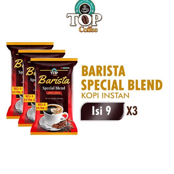 

(COD )NEW_PRODUCT [Buy 2 Get 1] Top Coffee Barista 25 gr x 6 pcs (ISI 6+3)