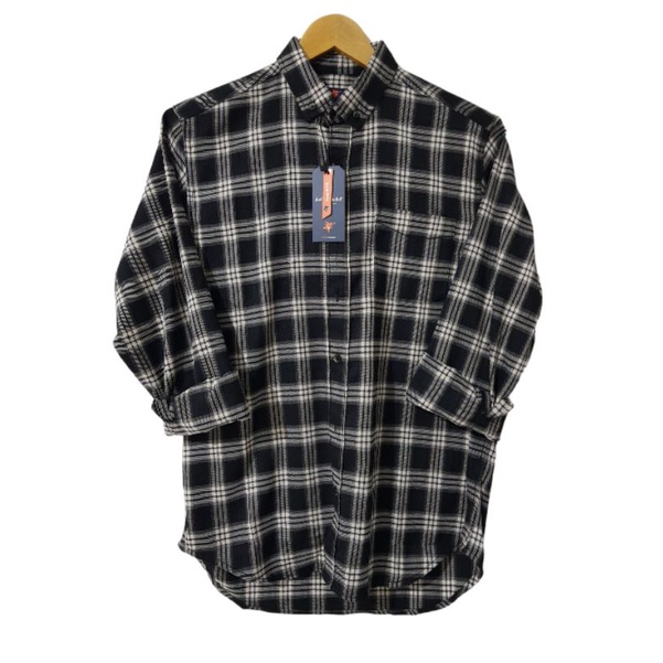 [Model Terbaru 2023] Kemeja Flanel Impor Pria Kualitas Premium Lengan Panjang Unisex Hem Flanel Baju