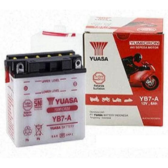 Spesial Aki / Accu Yuasa Yb7A 12V 8Ah Untuk Suzuki Thunder 12500 Debezzz