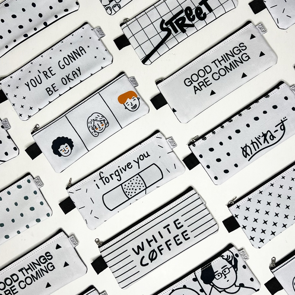 MINI POUCH MULTIFUNGSI / Wadah Tas Kecil Make up Aksesoris Traveling / Tempat pensil koin / Kantong untuk Gift Suvenir Hadiah