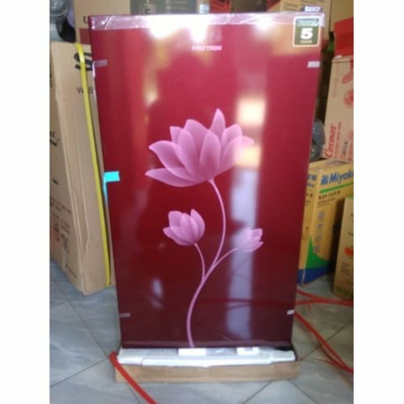 POLYTRON PRB 179 (170L) KULKAS 1 PINTU MERAH/BIRU -KHUSUS DAERAH BOGOR