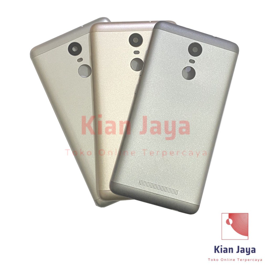 Backdoor Xiaomi Redmi Note 3 Back Cover Tutup Belakang Baterai Cassing Casing Backcase Original