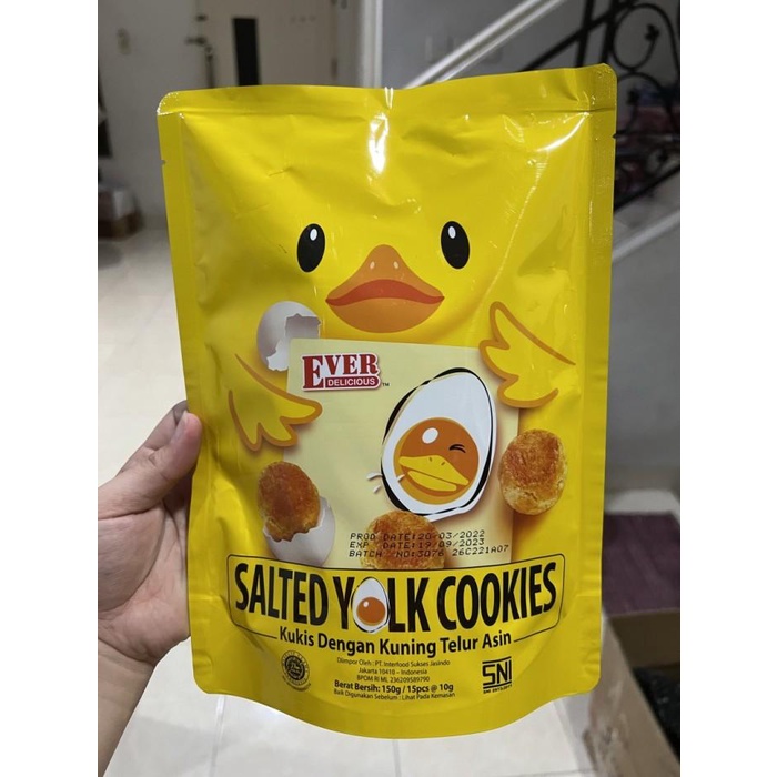 

Ever Delicous Cookies Pack 150gr Yam Cookies Butter Cookies Kualitas Terbaik