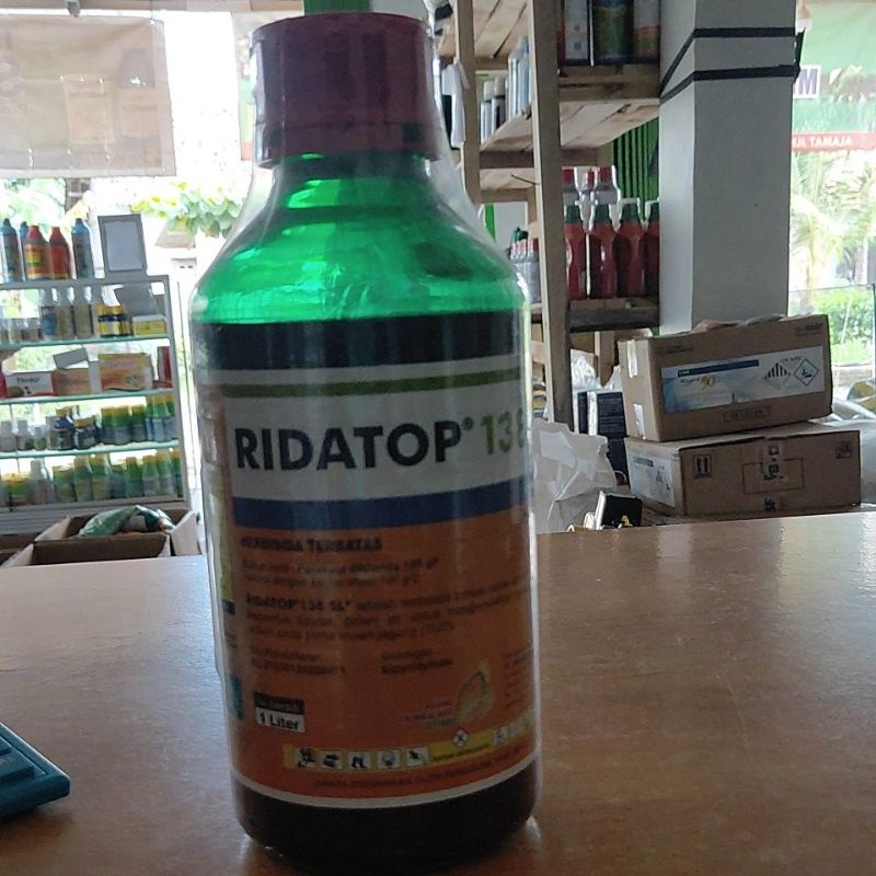 RIDATOP 138SL HERBISIDA TERBATAS BAHAN AKTIF PARAKUAT DIKLORIDA138g/l