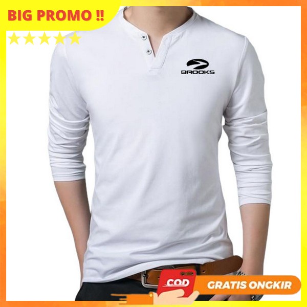 Kaos Korean Style Crewnek Sweater Terbaru 2023 Santai Main Klambi Baju Cowo Shirt Branded Tebal Cowo