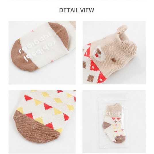 KS9 | KAOS KAKI BAYI IMPORT BERKUALITAS PREMIUM KOREA LUCU DENGAN ANTI SLIP UNIK MOTIF ANIMAL LUCU GEMESIN