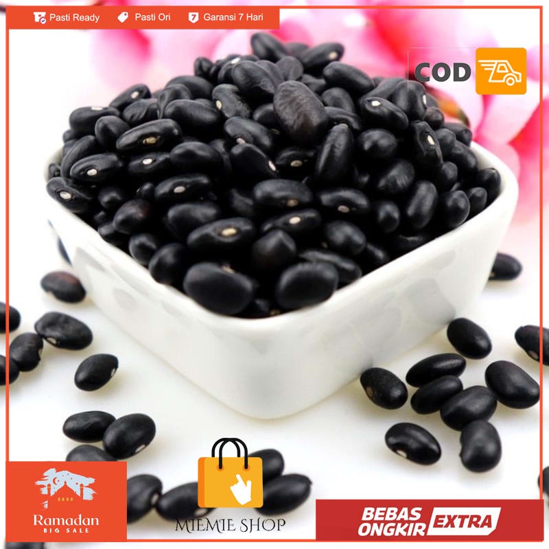 

Kacang Hitam Kedelai Hitam Black Bean Black Soy Bean 200 gr