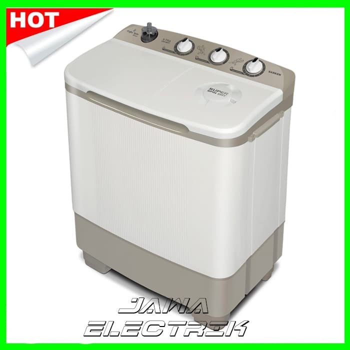 Sanken Mesin cuci sanken 2 tabung TW-8650 CF