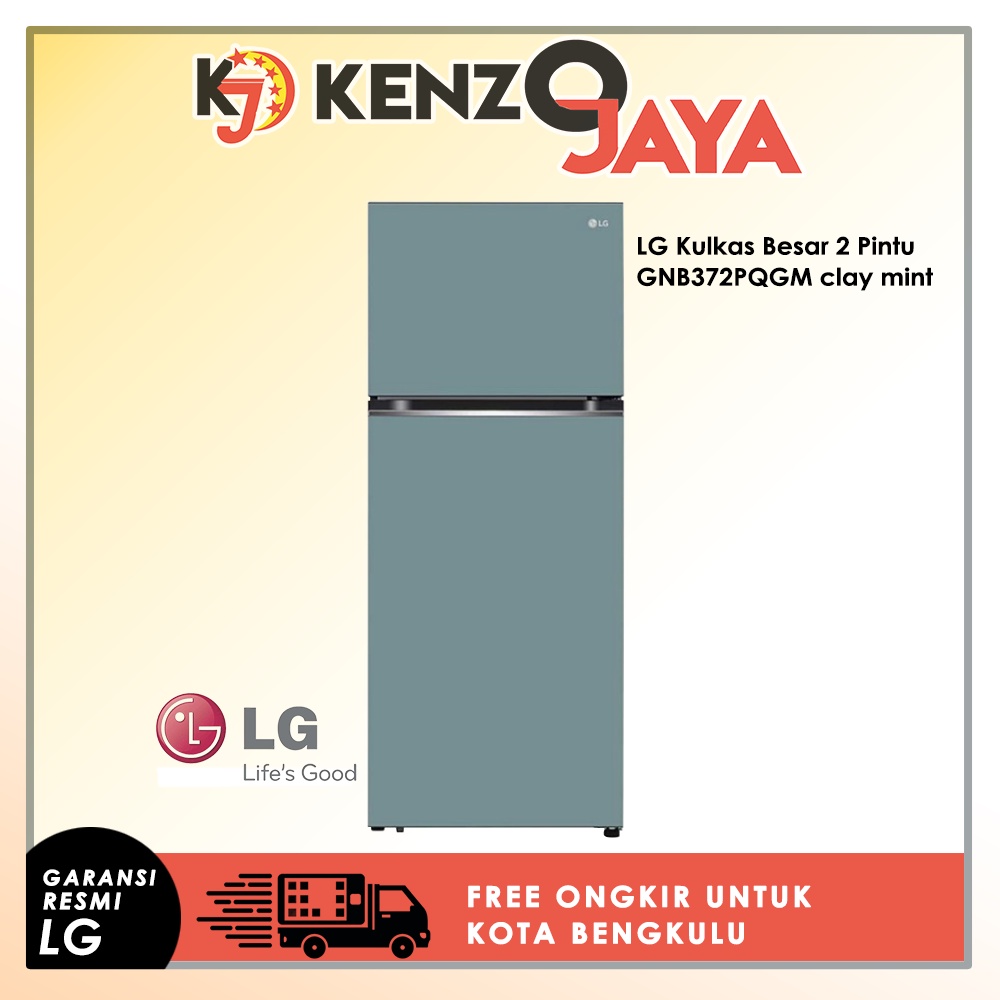 LG Kulkas Besar 2 Pintu Big 2 Door Refrigerator GNB372PQGM