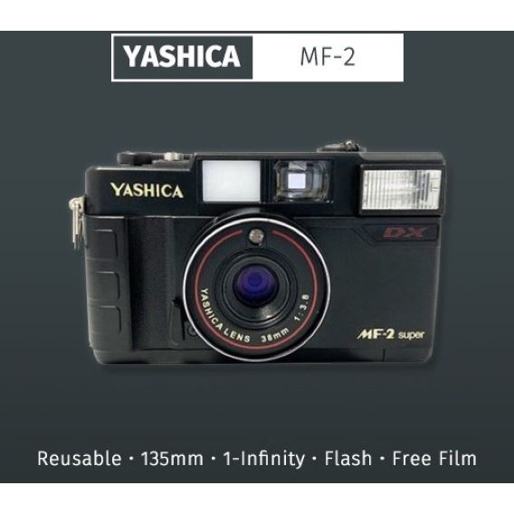 YASHICA CAMERA MF-2 Original New