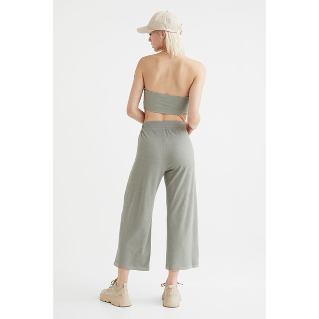 H&amp;m Ribbed Cullotes Pants