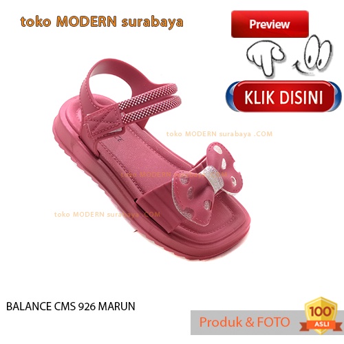 Sepatu sandal baby  perempuan slide BALANCE CMS 926