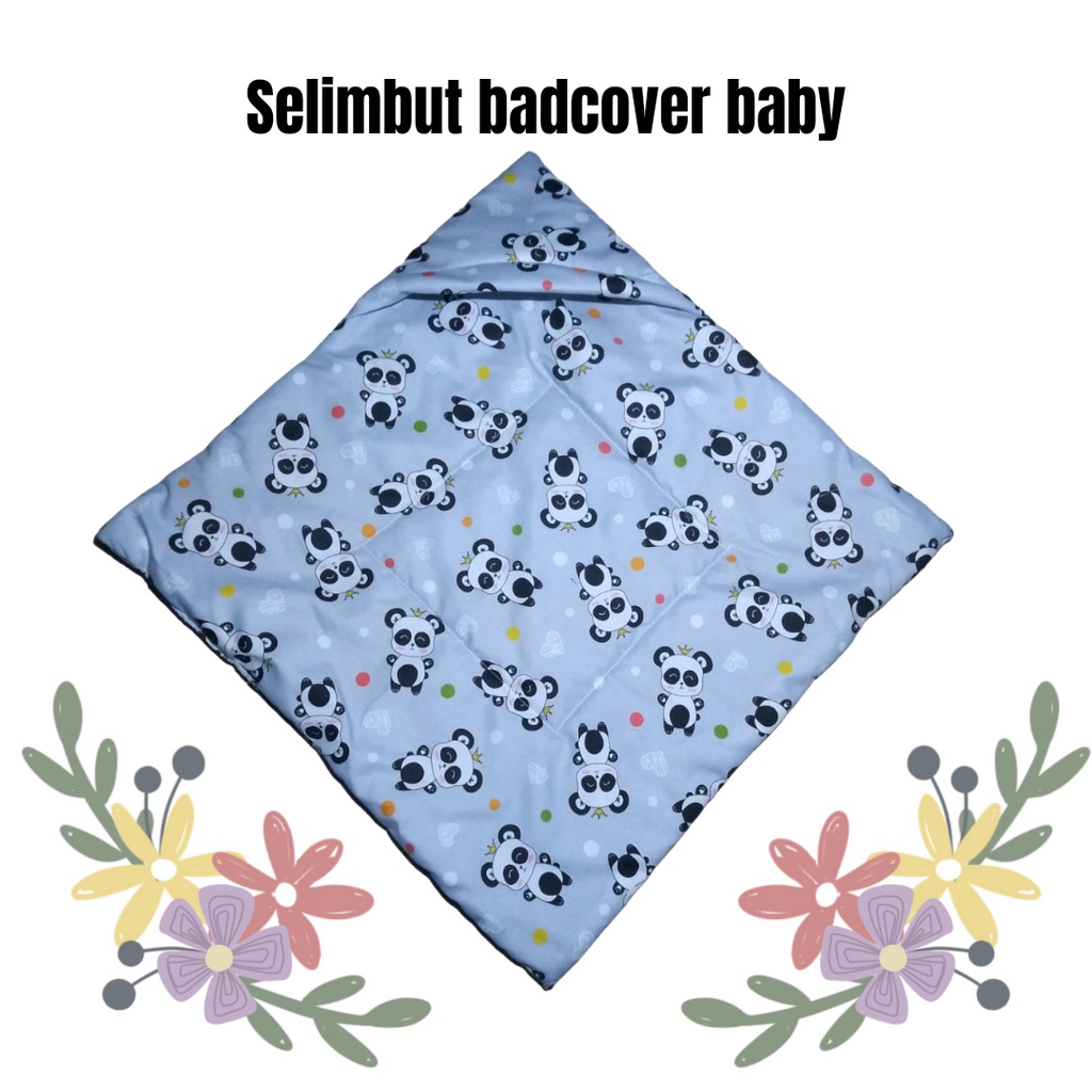 Selimbut baby / badcover baby / selimbut topi bayi / badcover topi bayi / selimbut multifungsi