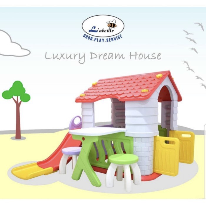 Terlaris Perosotan Tobebe Big Happy Playhouse