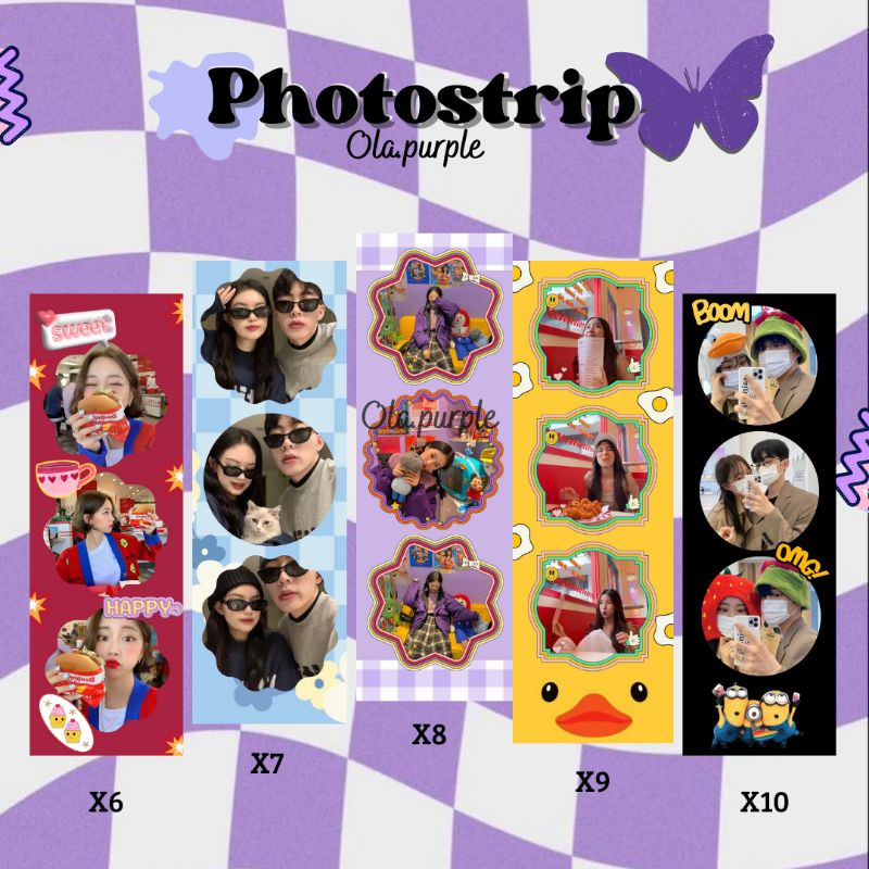 Photostrip custom [BACA DESKRIPSI] | Cetak foto