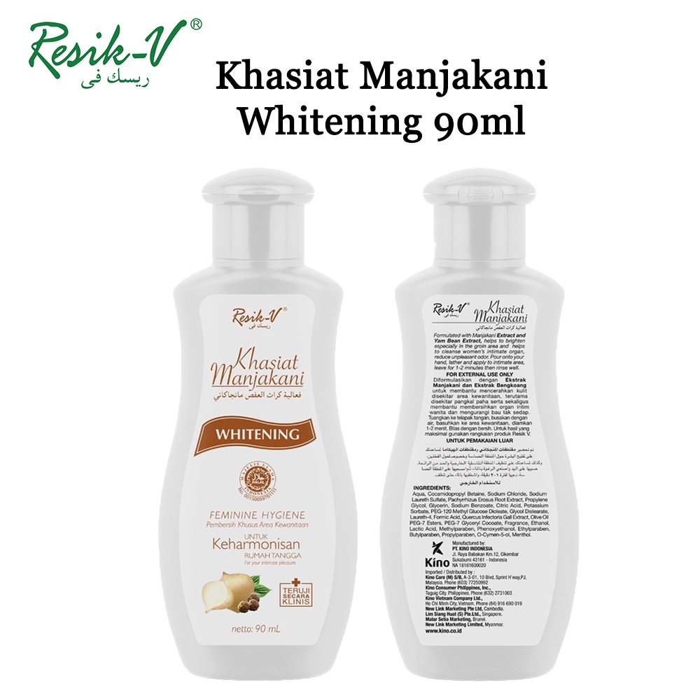 RESIK-V KHASIAT MANJAKANI WHITENING 90 ML