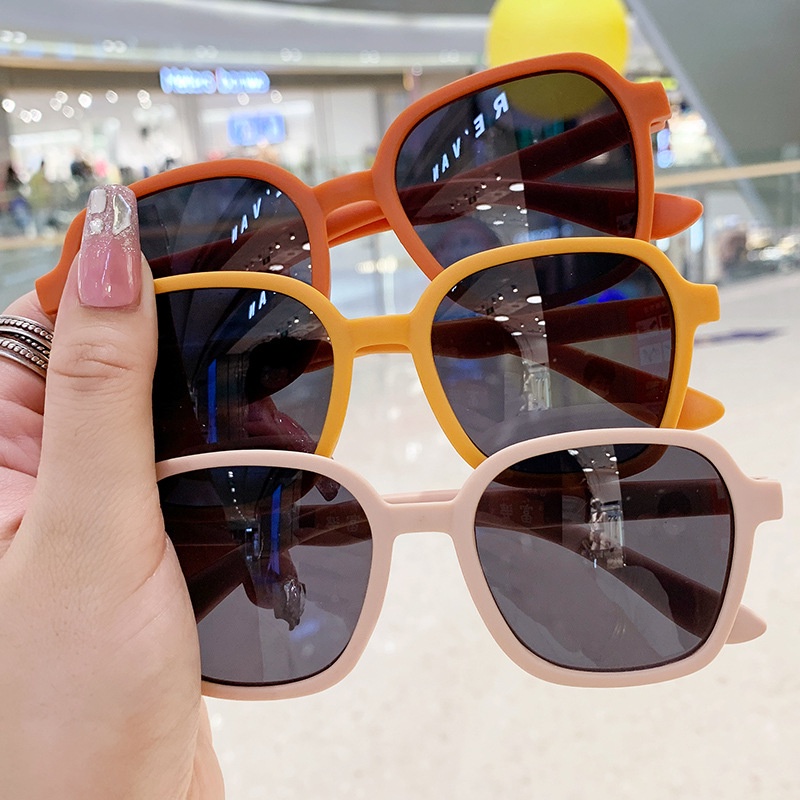 MMM Kacamata Anak Korea Fashion Lucu 6621 Kaca Mata Anak Hitam New Trend Terbaru Kotak High Quality Kids Sunglasses Transparan Import Murah