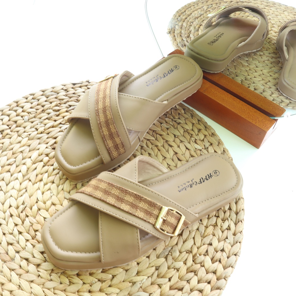 HMF Febryy Sandal FlipFlop Wanita JJ03