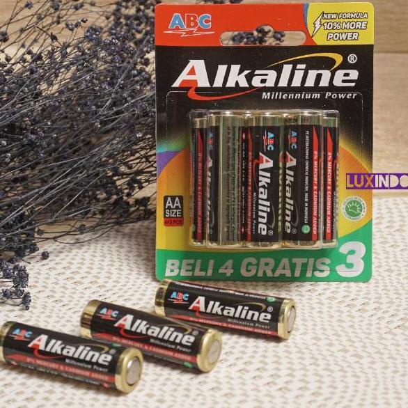 12.12 Brands Festival Baterai ABC Alkaline AA isi 7 pcs 1.5V 