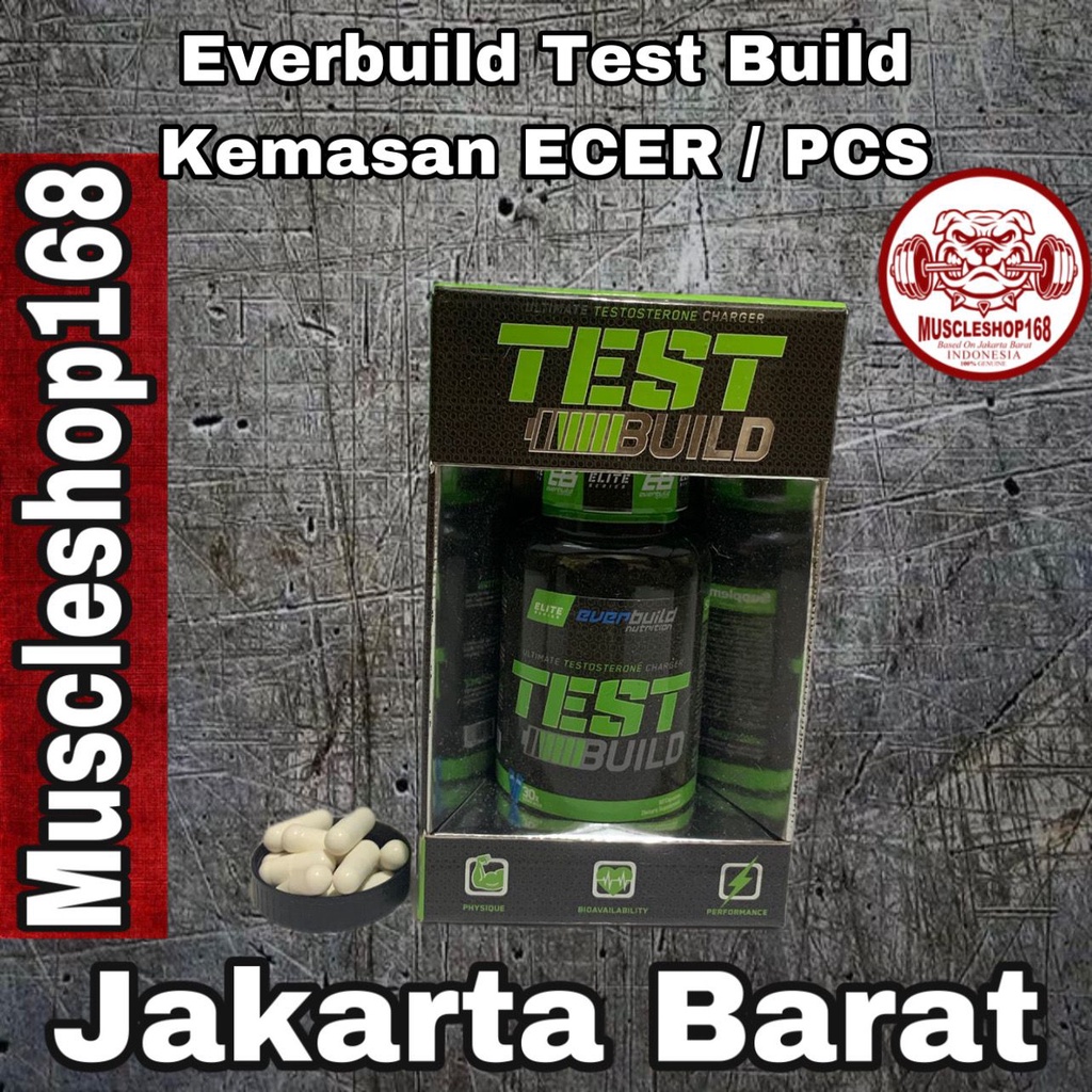 Everbuild Nutrition Test Build Testoterone Booster Testobooster ECER / CAPSULE